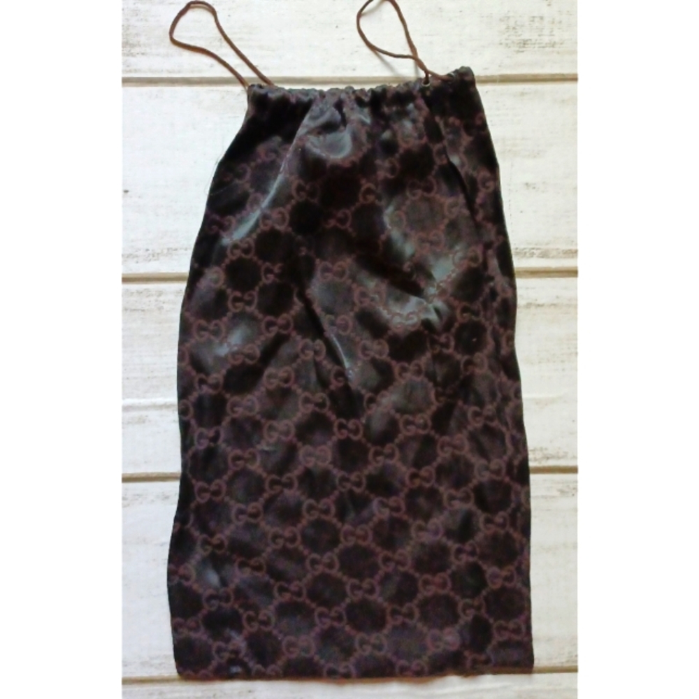 Gucci Authentic Monogram Drawstring Viscose-Blend… - image 2